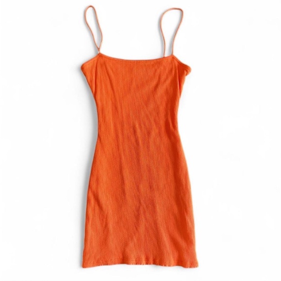 Orange Mini Summer Dress - Picture 1 of 4